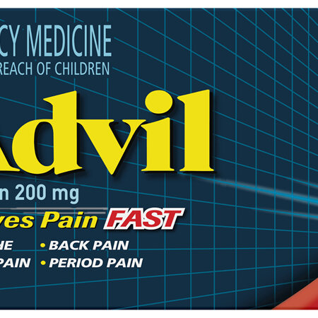Advil Tablets 200mg Ibuprofen 96 Pack