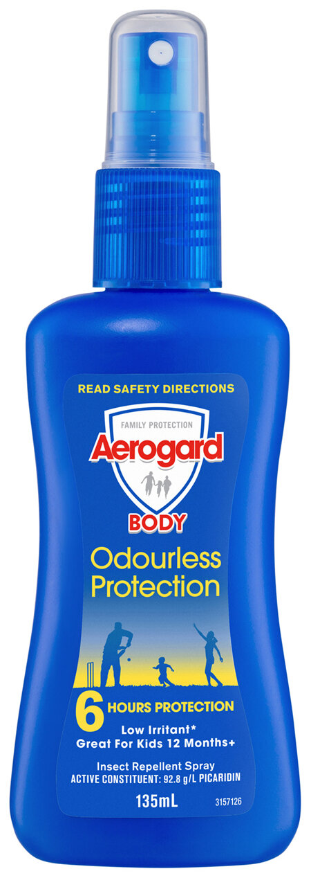 Aerogard Odourless Protection Insect Repellent Pump Spray 135ml