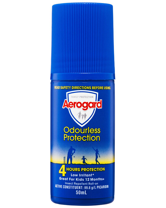 Aerogard Odourless Protection Insect Repellent Roll On 50ml