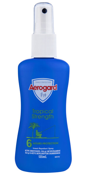 Aerogard Tropical Strength Insect Repellent Pump Spray 135ml