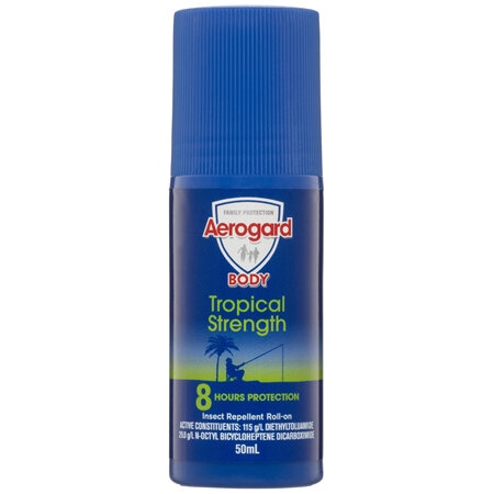 Aerogard Tropical Strength Insect Repellent Roll On 50ml