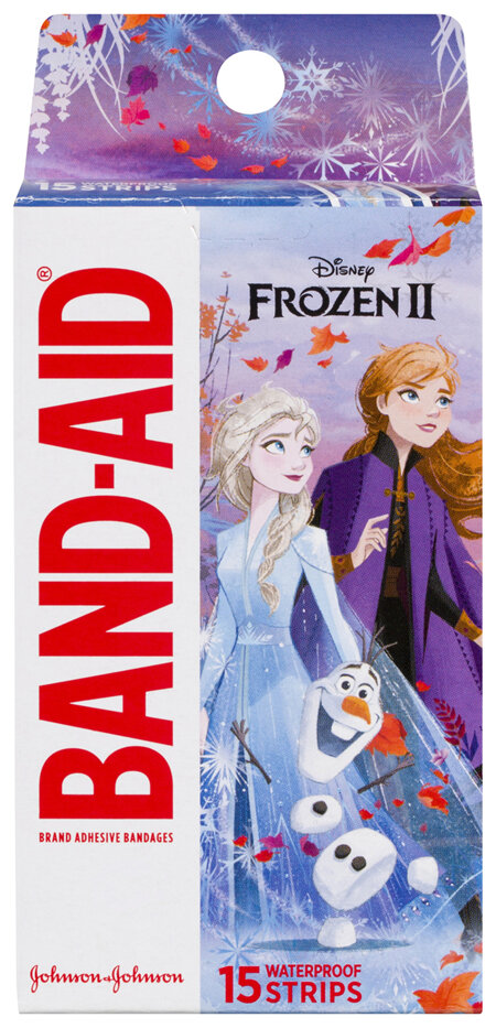 Band-Aid Disney Frozen Waterproof Strips 15 Pack