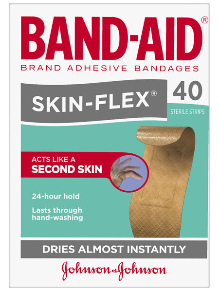 Band-Aid Skin-Flex Strips 40 Pack