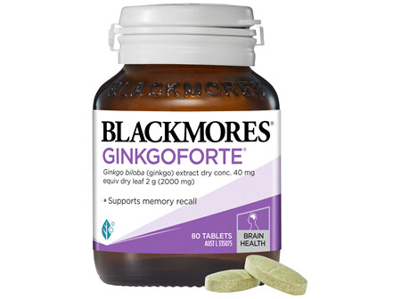 Blackmores Ginkgoforte 80 Tablets