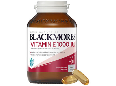Blackmores Vitamin E 1000 IU 100 Capsules