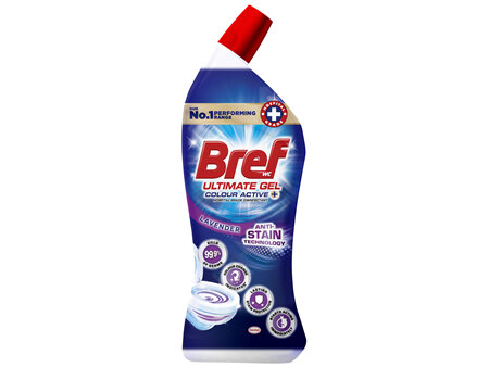 Bref Ultimate Gel, with Anti Stain Technology Liquid Toilet Cleaner, 450mL
