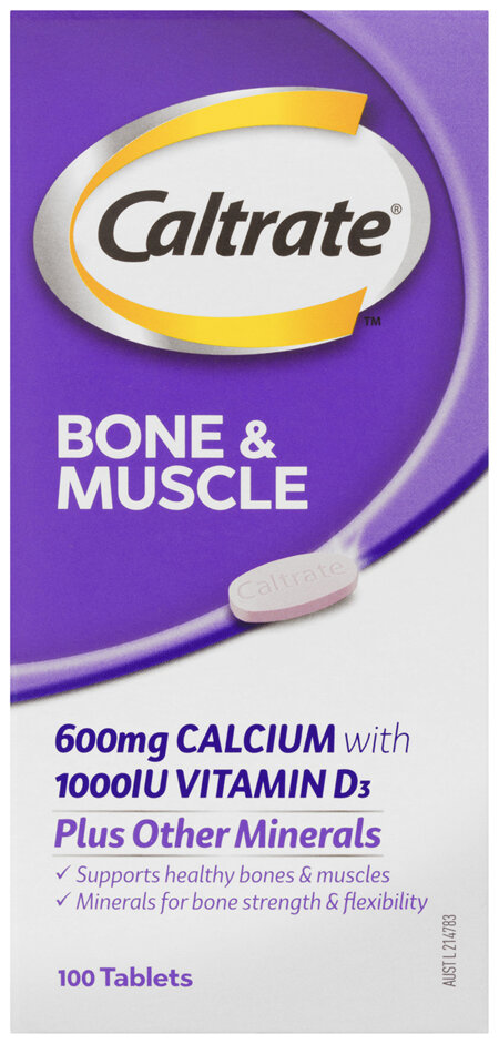 Caltrate Bone & Muscle 100's