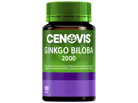 Cenovis Ginkgo Biloba 2000 100 Tablets