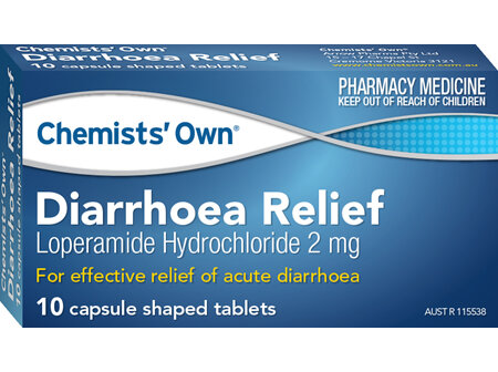 Chemists' Own Diarrhoea Relief 10 Tabs