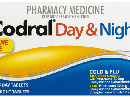 Codral Day & Night Colds & Flu Tablets 24 Pack
