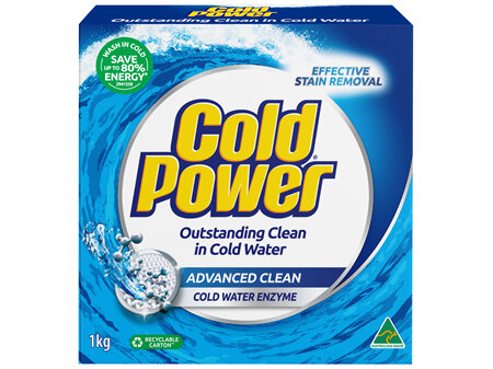 Cold Power Regular Advanced Clean, Powder Laundry Detergent, 1Kg