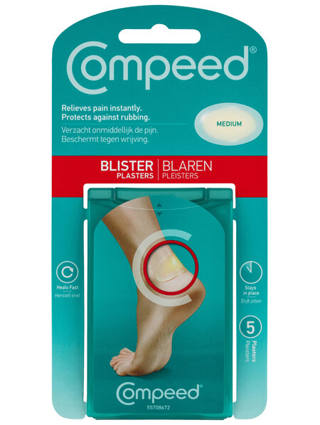 Compeed Blister Plasters Medium 5Pk
