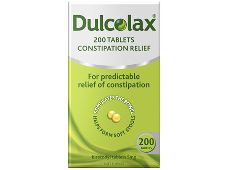 Dulcolax Tablets 200 Pack