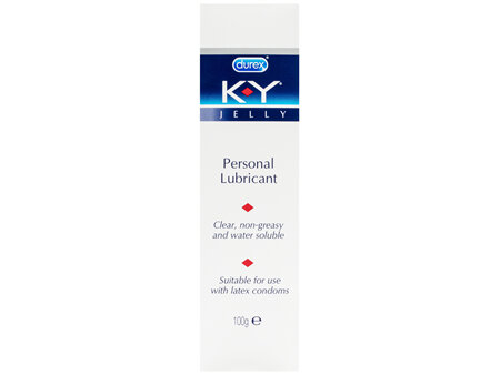 Durex K-Y Jelly Personal Lubricant Gel, Pack of 100g