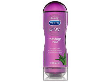 Durex Play Massage 2 in 1 Gel Intimate Lubricant Aloe Vera 200mL