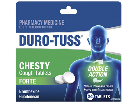 DURO-TUSS Chesty Cough Forte 24 Tablets
