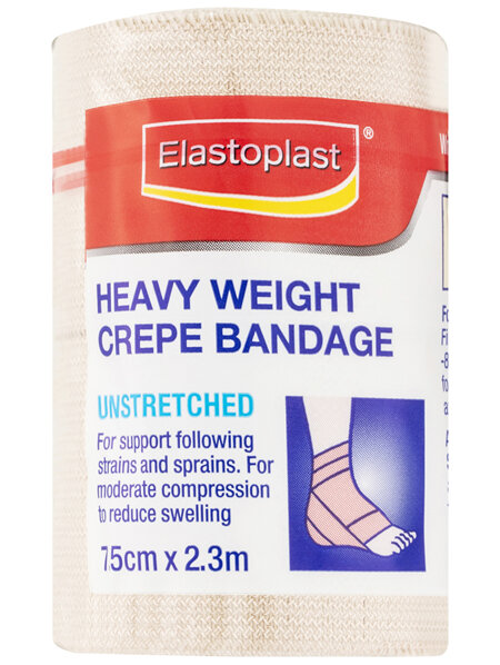 Elastoplast Bandage Crepe Unstretched 7.5cm x 2.3m
