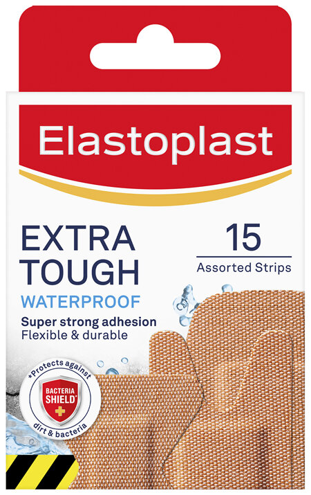 Elastoplast Extra Tough Waterproof 15 Pack