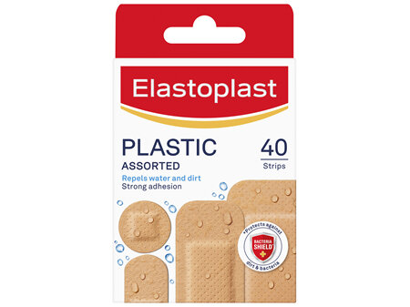 Elastoplast Plastic Assorted 40 Pack