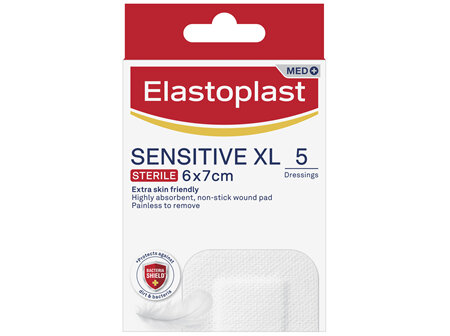 Elastoplast Sensitive XL 5 Pack