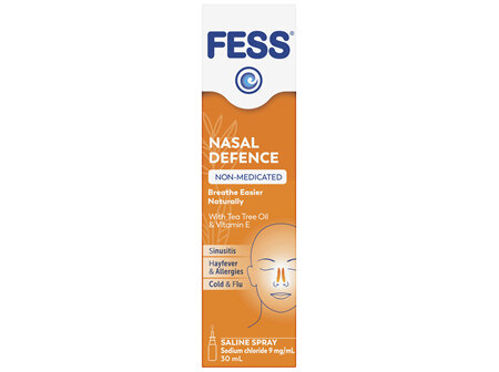 FESS Nasal Defence Saline Spray 30mL