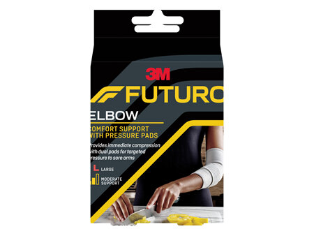 Futuro Comfort Elbow Support with Pressure Pad L