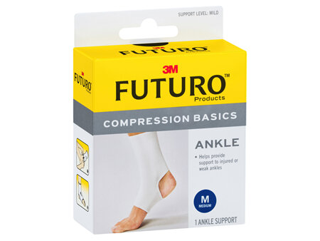 Futuro Compression Basics Elastic Ankle Brace M