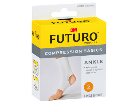 Futuro Compression Basics Elastic Ankle Brace S