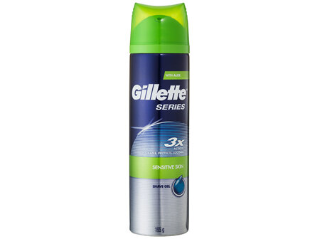 Gillette Series Shaving Gel Sensitive Skin 195g
