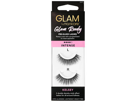 Glam by Manicare® Kelsey Glam Ready Pre-Glued Lashes