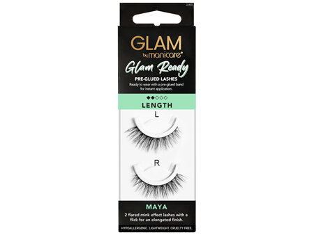 Glam by Manicare Maya Glam Ready Pre-Glued Lashes