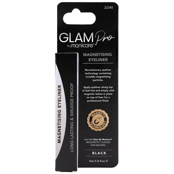 Glam Pro by Manicare Magnetising Eyeliner Black 5ml