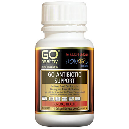 GO Healthy GO Antibiotic Support 14 VCaps