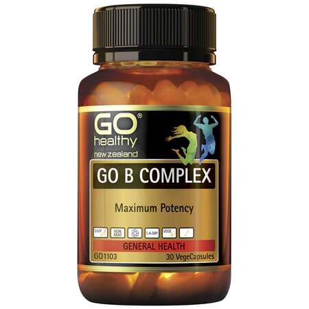 GO Healthy GO B Complex 30 VCaps