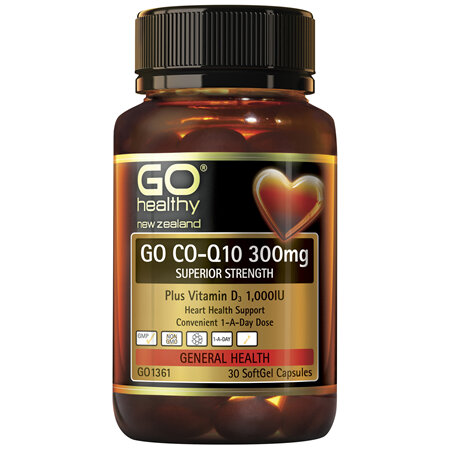 GO Healthy GO Co-Q10 300mg 30 Caps