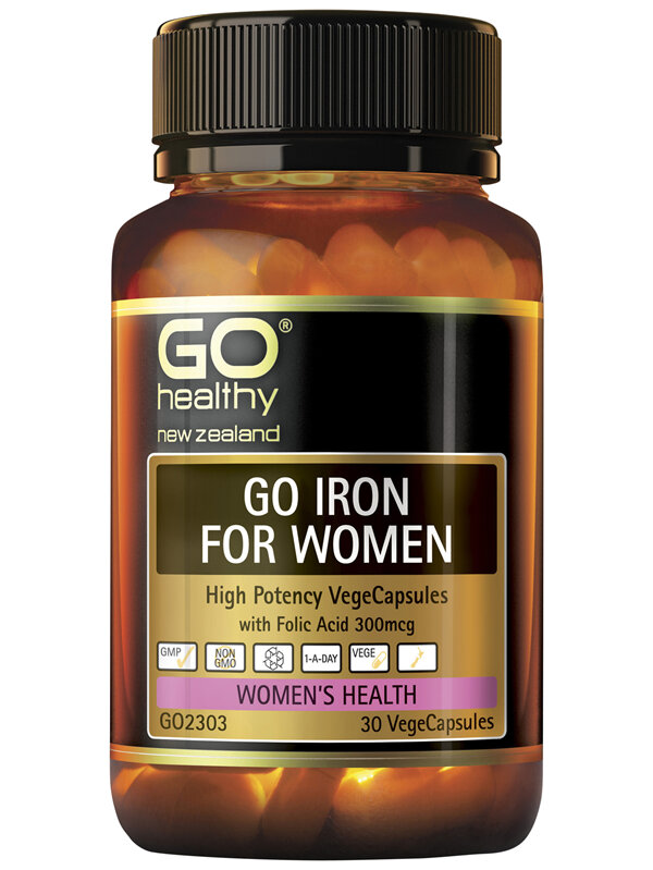 GO Healthy GO Iron for Women 30 VCaps