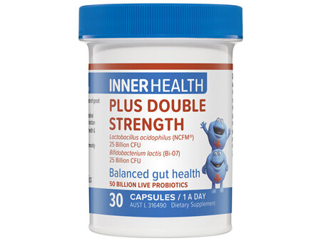 Inner Health Plus Double Strength Probiotic 30 Capsules