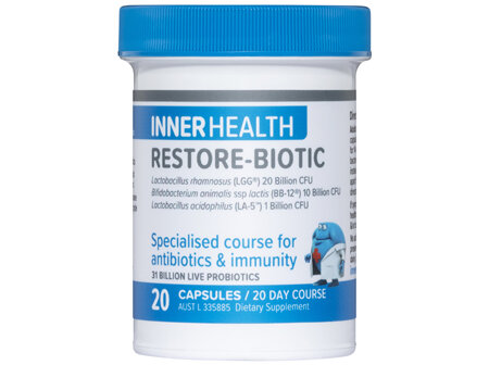 Inner Health Restore-Biotic 20 Capsules