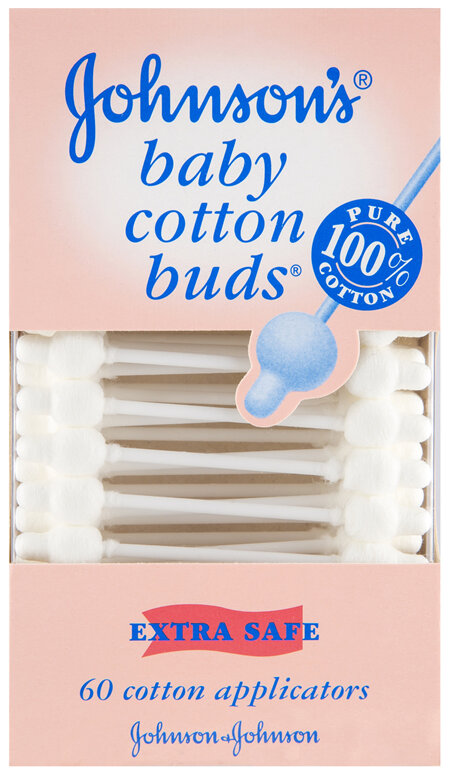 Johnson's Gentle Baby Cotton Buds 60 Pack