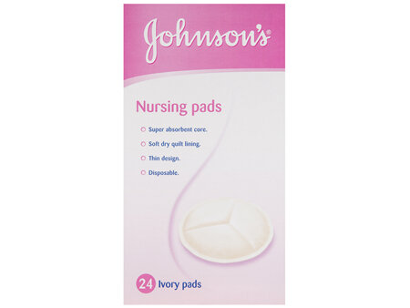 Johnson's Ivory Nursing Pads 24 pack