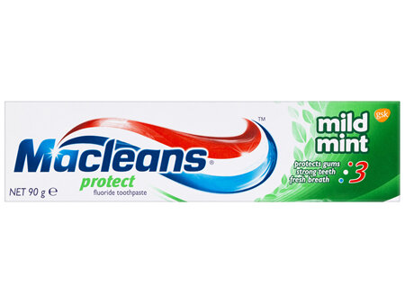 Macleans Protect Mild Mint Toothpaste 90g