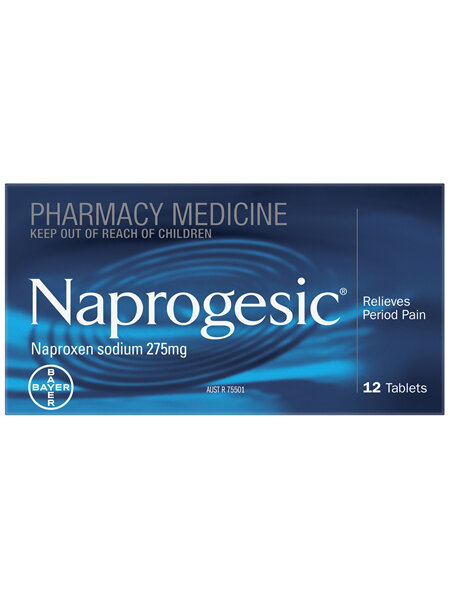Naprogesic Period Pain Tablets 12 Pack