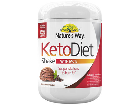 Nature's Way Keto Diet Shake Chocolate 300g