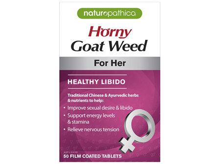 Naturopathica Horny Goat Weed For Her 50s