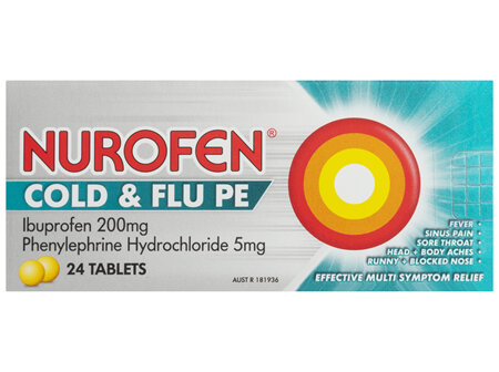 Nurofen Cold and Flu 24 Tablets