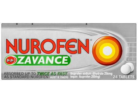 Nurofen Zavance Tablets 24s 200mg Ibuprofen Pain Relief