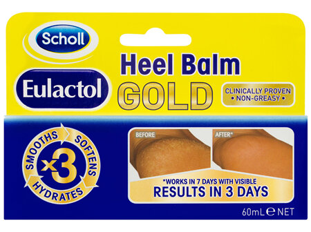 Scholl Eulactol Cracked Heel Balm Gold 60ml