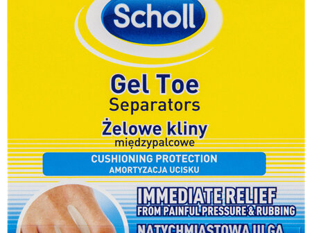 Scholl Gel Toe Separators Pain Relief