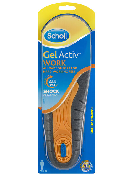 Scholl GelActiv® Work Insoles Men