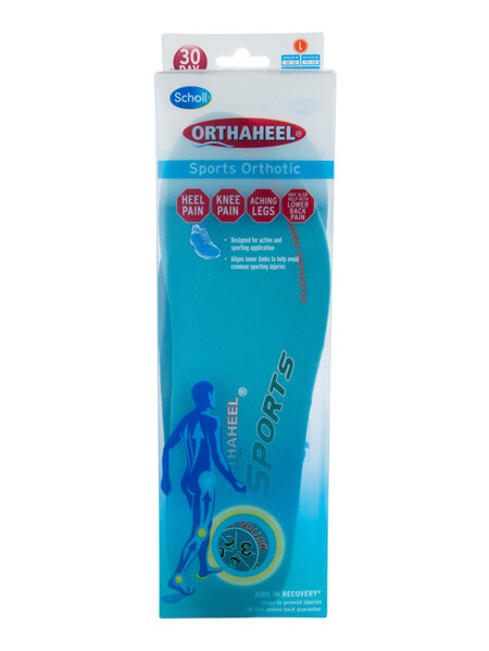 Scholl Orthaheel Orthotic Insole Pain Relief and Support Sports Large